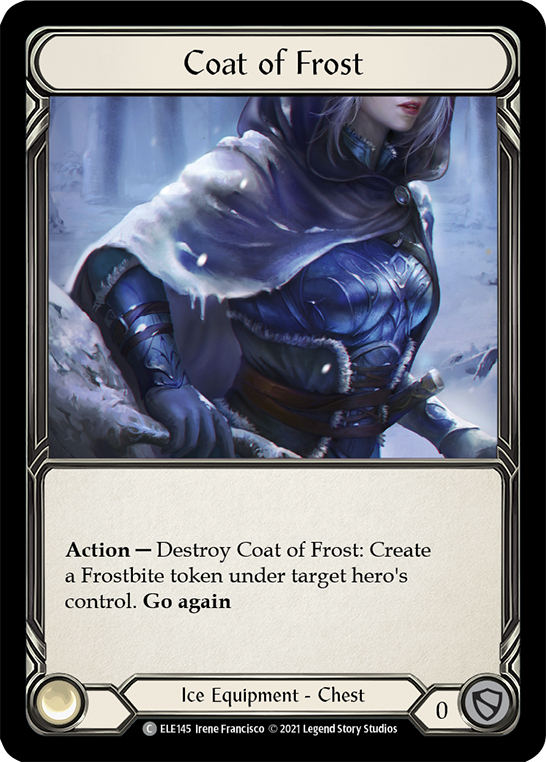 Coat of Frost [ELE145] (Tales of Aria)  1st Edition Normal | Good Games Cannington