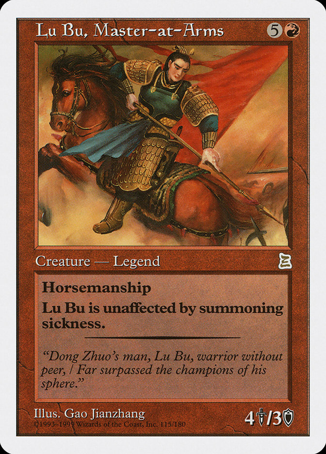 Lu Bu, Master-at-Arms [Portal Three Kingdoms] | Good Games Cannington