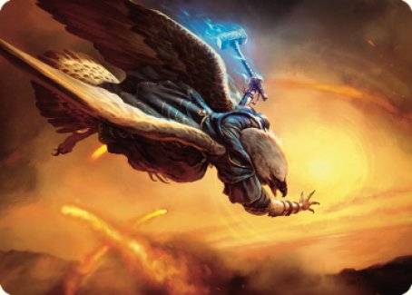 Battlewing Mystic Art Card [Dominaria United Art Series] | Good Games Cannington