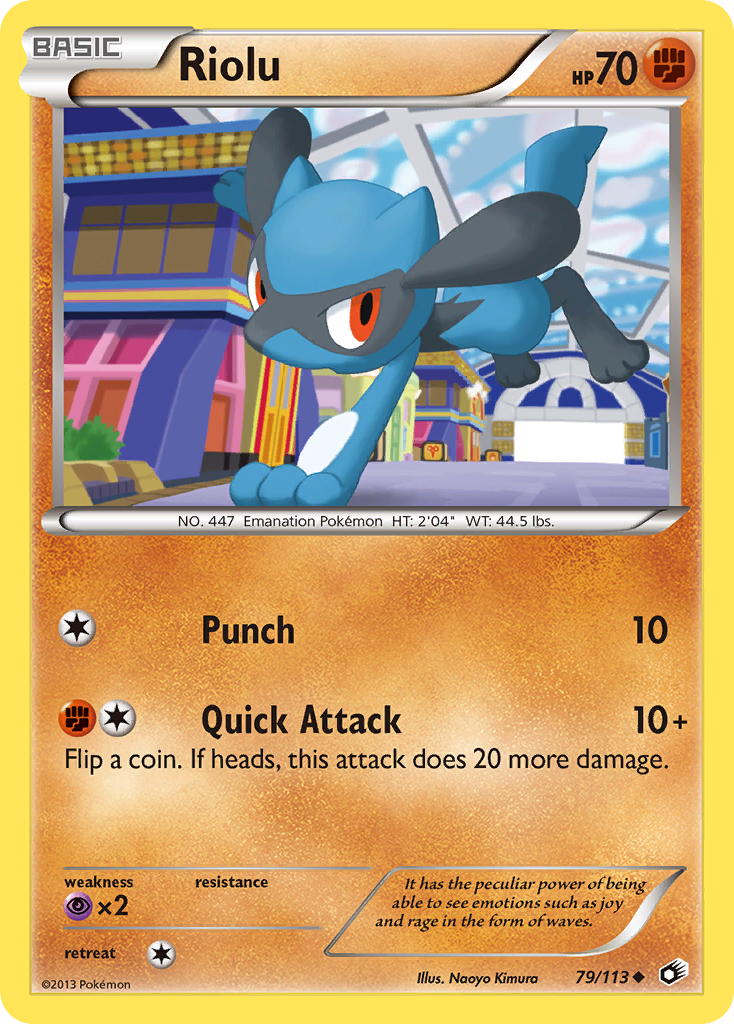 Riolu (79/113) [Black & White: Legendary Treasures] | Good Games Cannington