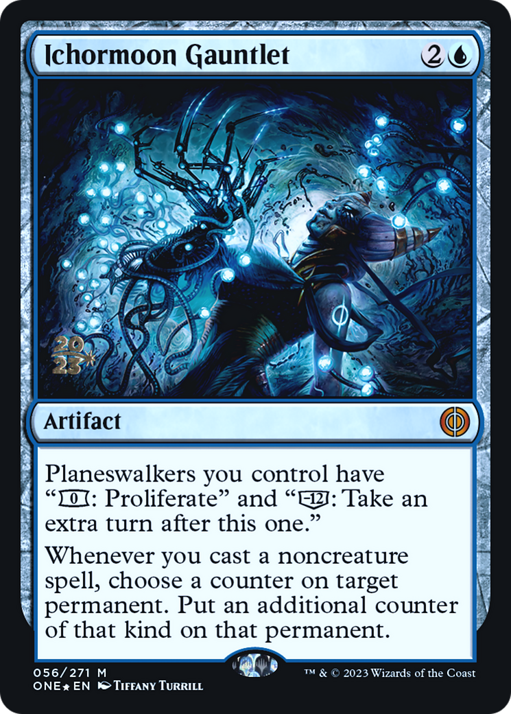 Ichormoon Gauntlet [Phyrexia: All Will Be One Prerelease Promos] | Good Games Cannington