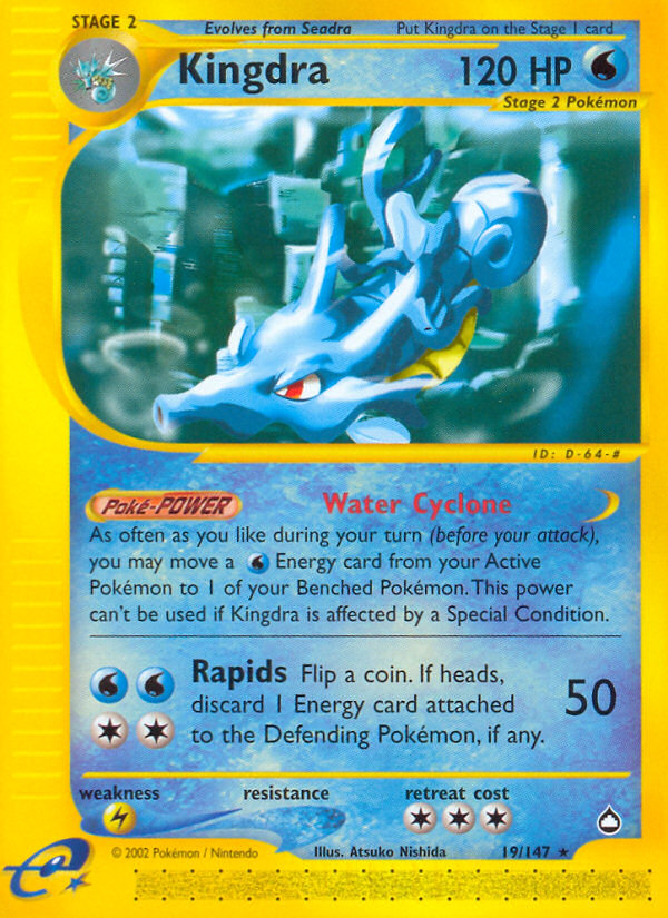 Kingdra (19/147) [Aquapolis] | Good Games Cannington
