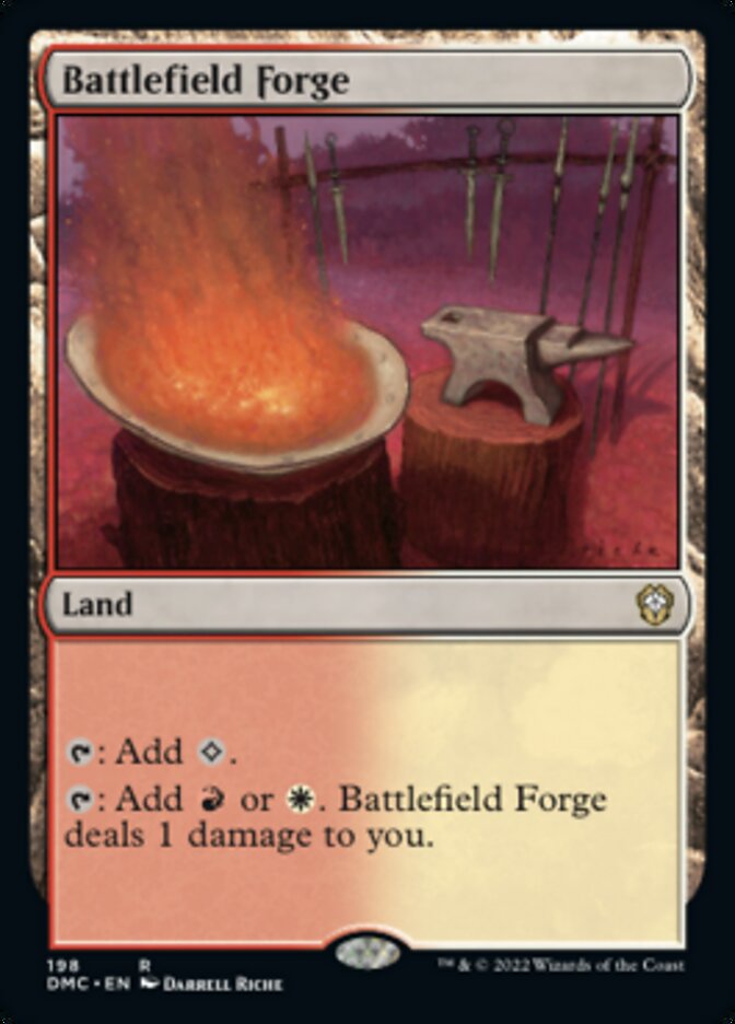 Battlefield Forge [Dominaria United Commander] | Good Games Cannington