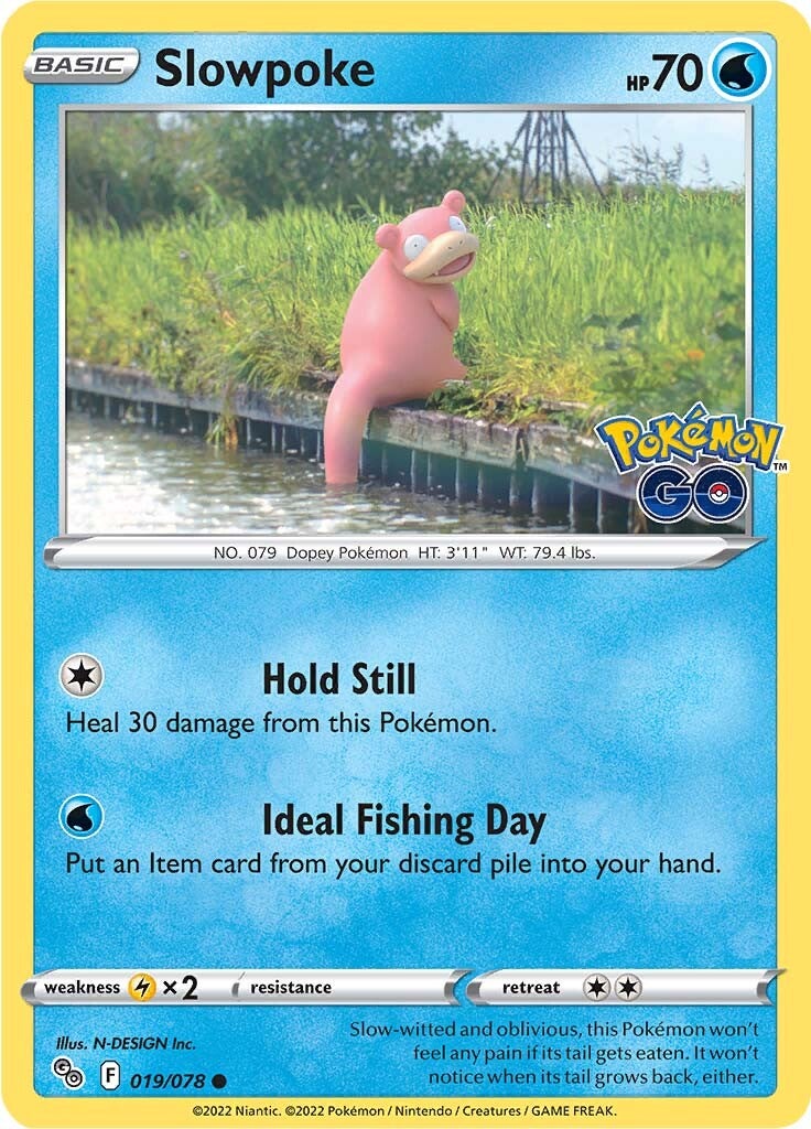 Slowpoke (019/078) [Pokémon GO] | Good Games Cannington
