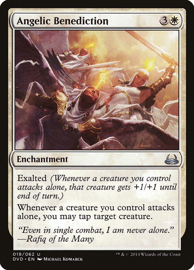 Angelic Benediction (Divine vs. Demonic) [Duel Decks Anthology] | Good Games Cannington
