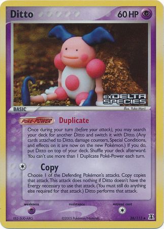 Ditto (38/113) (Stamped) [EX: Delta Species] | Good Games Cannington