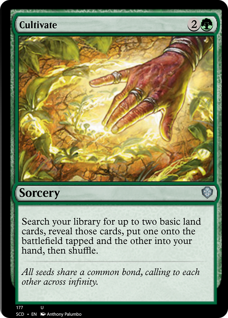 Cultivate [Starter Commander Decks] | Good Games Cannington