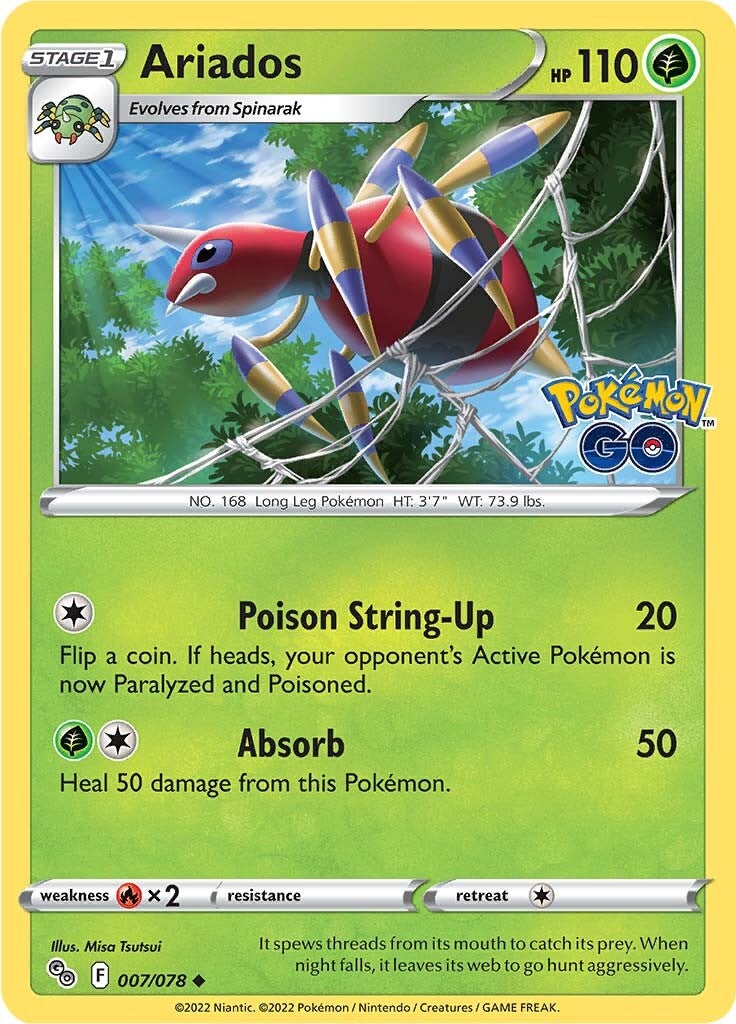 Ariados (007/078) [Pokémon GO] | Good Games Cannington