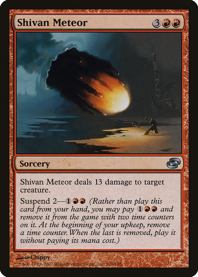 Shivan Meteor [Planar Chaos] | Good Games Cannington