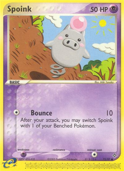 Spoink (73/97) [EX: Dragon] | Good Games Cannington