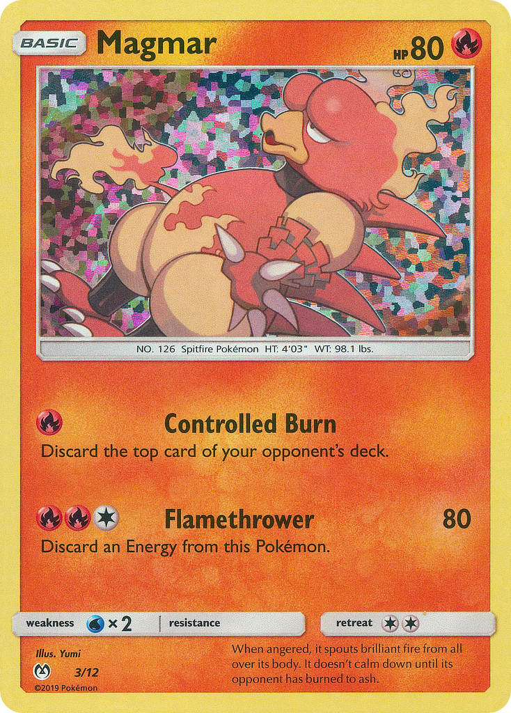 Magmar (3/12) [McDonald's Promos: 2019 Collection] | Good Games Cannington