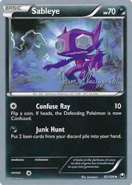Sableye (62/108) (Darkrai Deck - Jason Klaczynski) [World Championships 2013] | Good Games Cannington