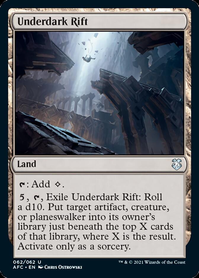 Underdark Rift [Dungeons & Dragons: Adventures in the Forgotten Realms Commander] | Good Games Cannington