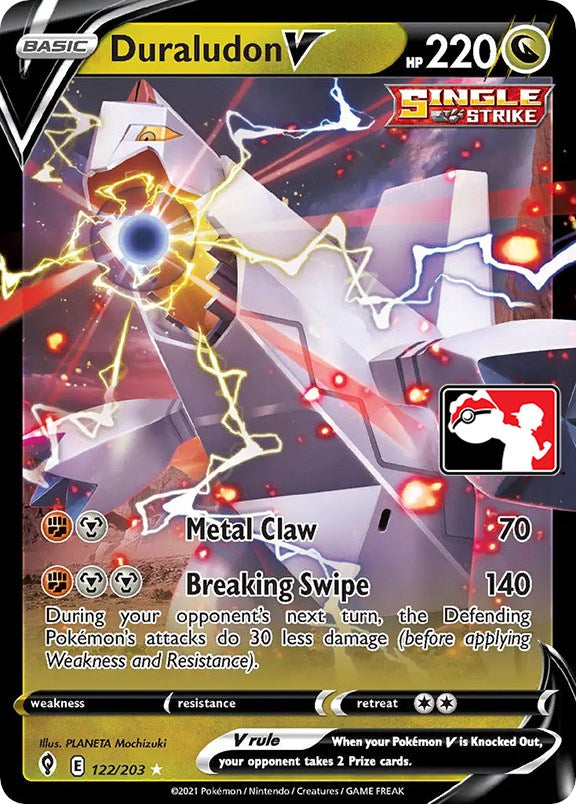 Duraludon V (122/203) [Prize Pack Series One] | Good Games Cannington