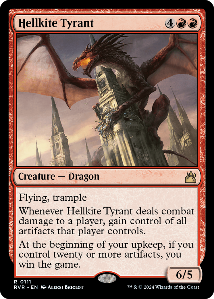 Hellkite Tyrant [Ravnica Remastered] | Good Games Cannington