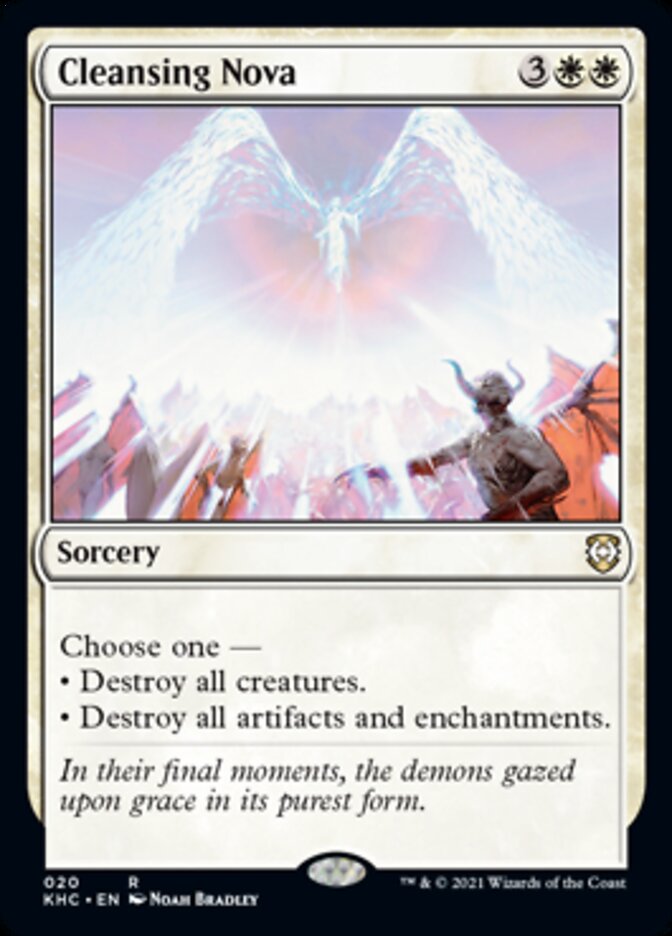 Cleansing Nova [Kaldheim Commander] | Good Games Cannington
