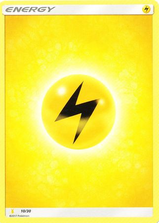 Lightning Energy (10/30) [Sun & Moon: Trainer Kit - Alolan Raichu] | Good Games Cannington