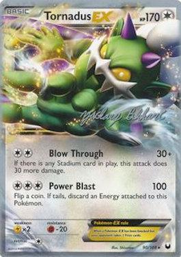 Tornadus EX (90/108) (CMT - Zachary Bokhari) [World Championships 2012] | Good Games Cannington