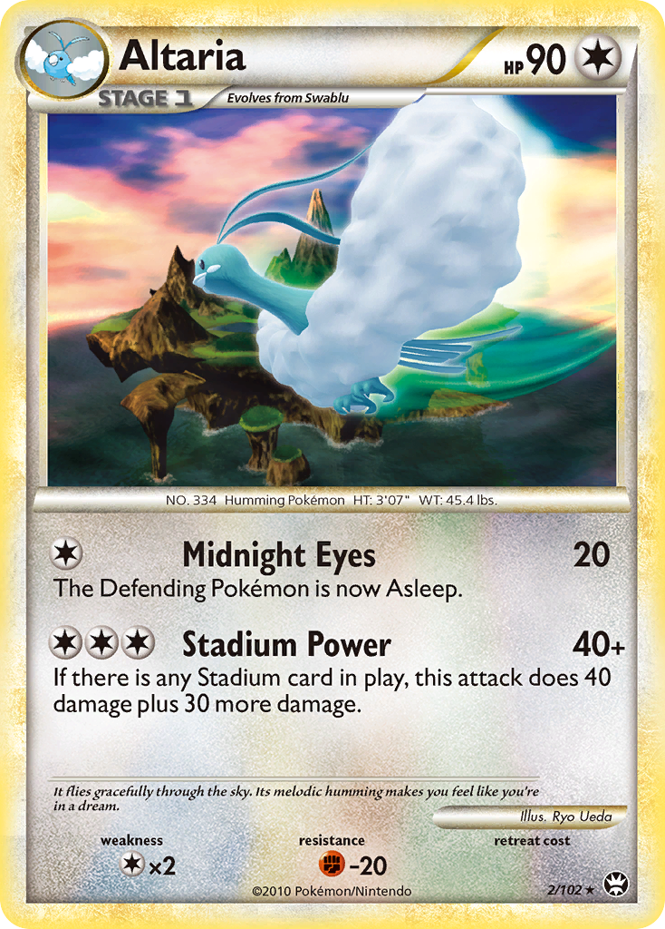 Altaria (2/102) [HeartGold & SoulSilver: Triumphant] | Good Games Cannington