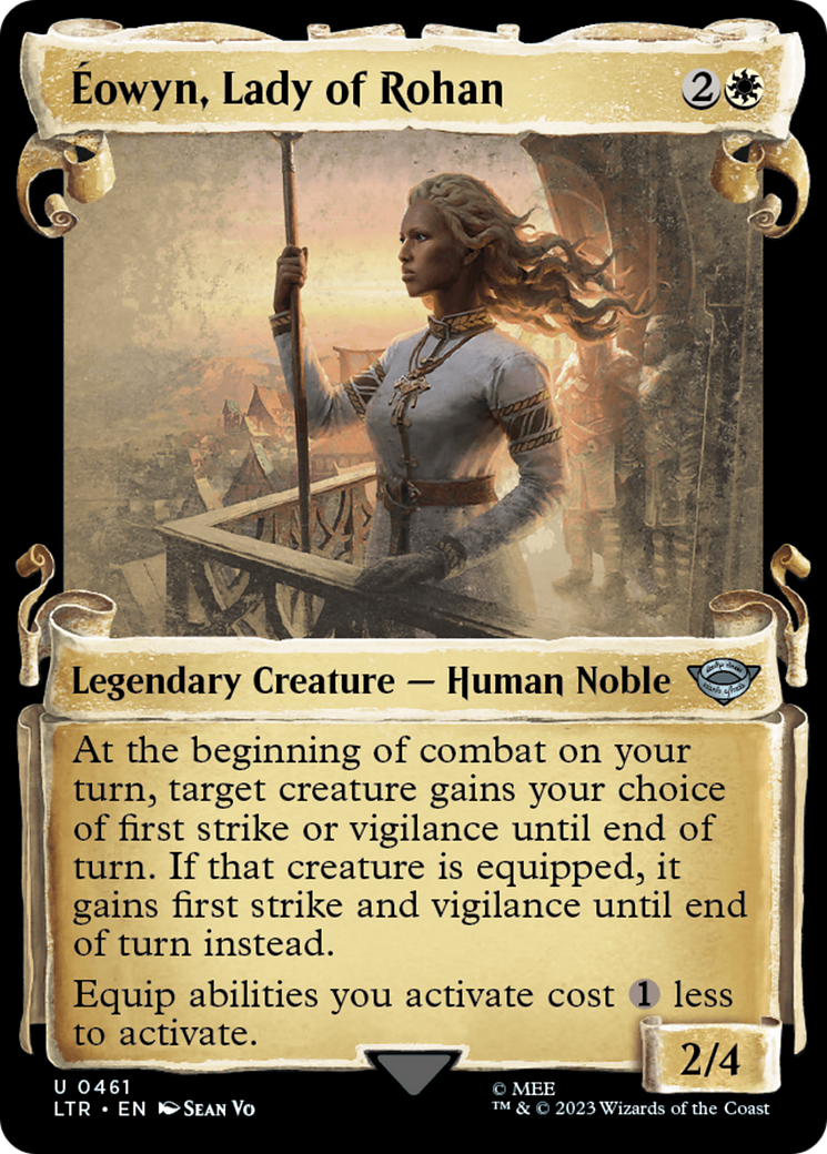 Eowyn, Lady of Rohan [The Lord of the Rings: Tales of Middle-Earth Showcase Scrolls] | Good Games Cannington