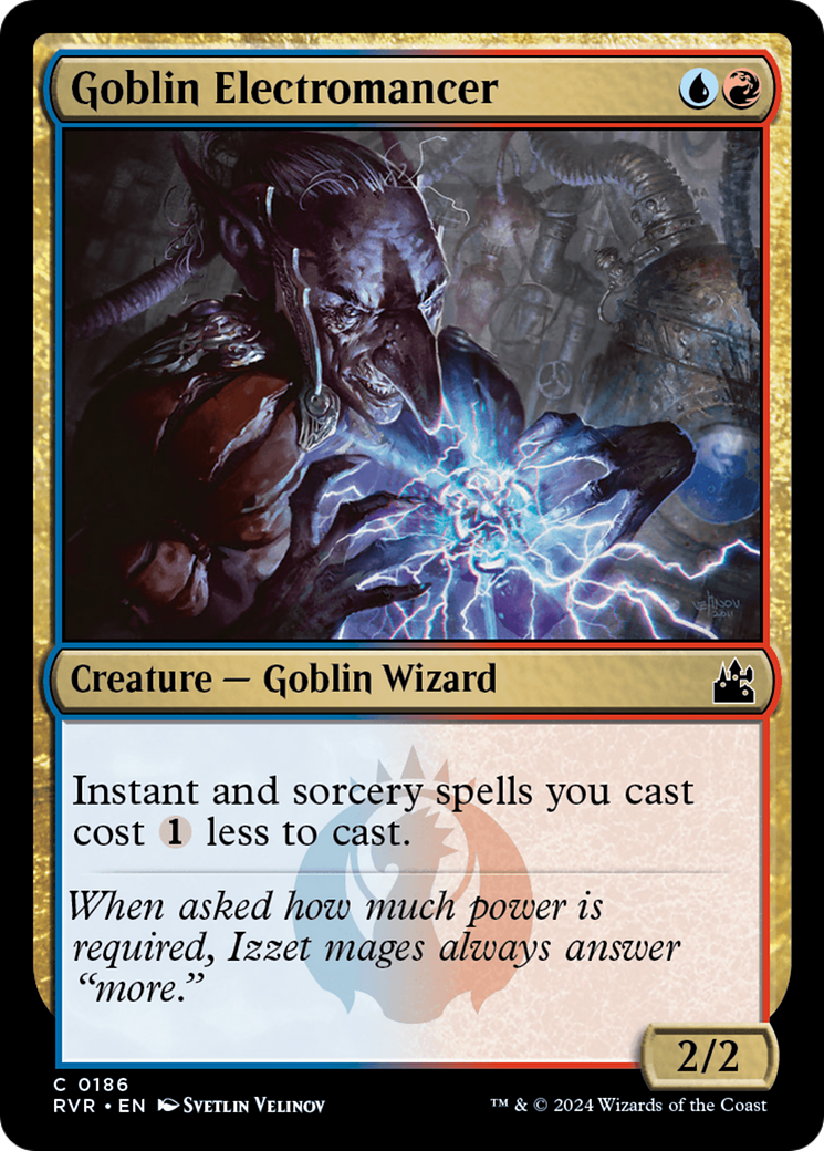 Goblin Electromancer [Ravnica Remastered] | Good Games Cannington