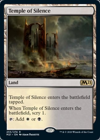 Temple of Silence [Core Set 2021] | Good Games Cannington