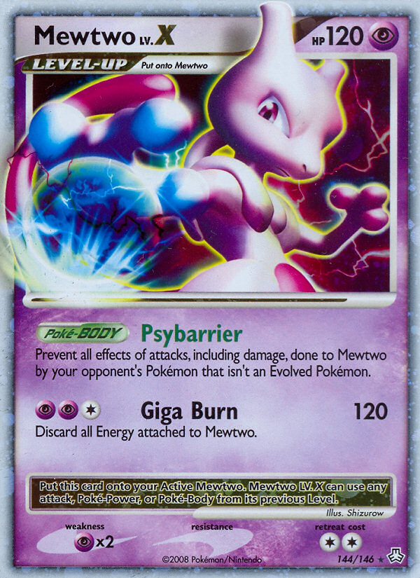 Mewtwo LV.X (144/146) [Diamond & Pearl: Legends Awakened] | Good Games Cannington