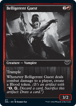 Belligerent Guest [Innistrad: Double Feature] | Good Games Cannington