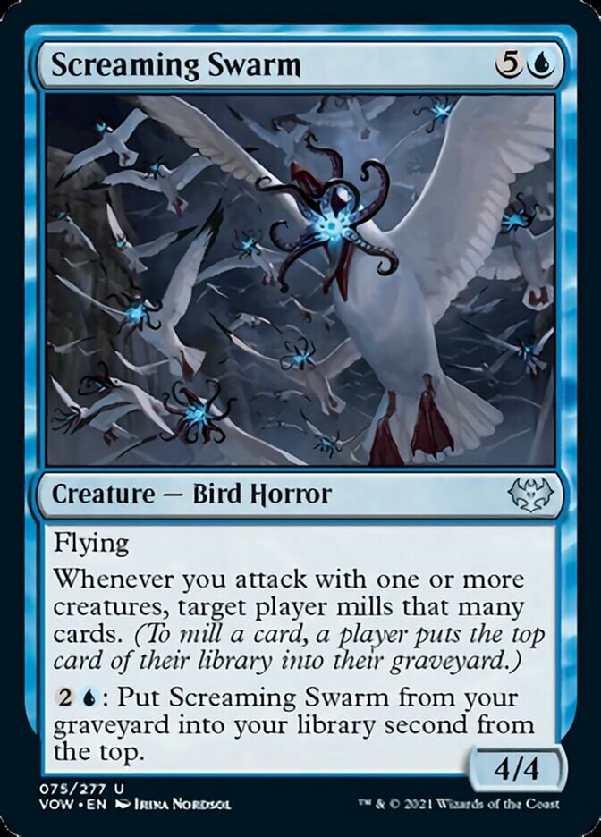Screaming Swarm [Innistrad: Crimson Vow] | Good Games Cannington