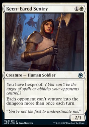 Keen-Eared Sentry [Dungeons & Dragons: Adventures in the Forgotten Realms] | Good Games Cannington