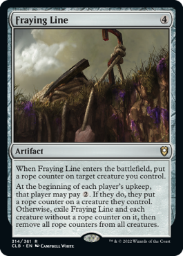 Fraying Line [Commander Legends: Battle for Baldur's Gate] | Good Games Cannington