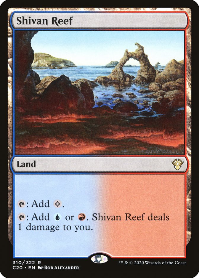 Shivan Reef [Commander 2020] | Good Games Cannington