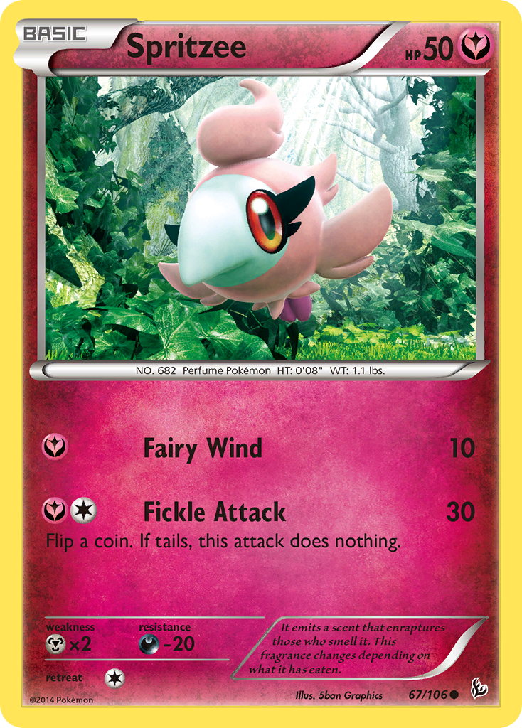Spritzee (67/106) [XY: Flashfire] | Good Games Cannington