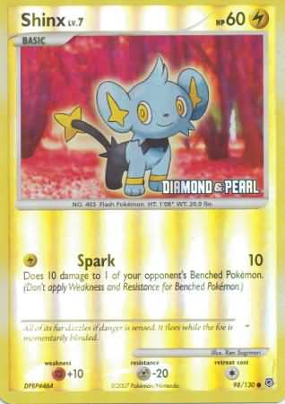 Shinx (98/130) [Burger King Promos: 2008 Collection] | Good Games Cannington