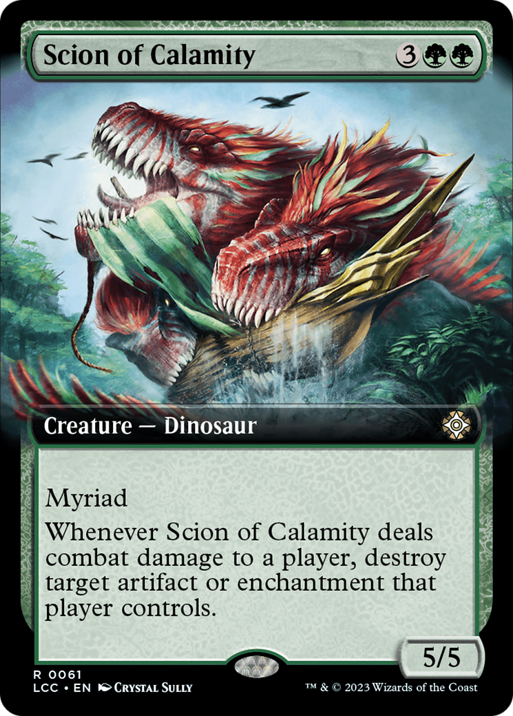 Scion of Calamity (Extended Art) [The Lost Caverns of Ixalan Commander] | Good Games Cannington