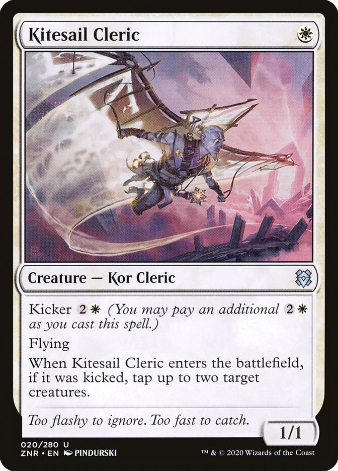 Kitesail Cleric [Zendikar Rising] | Good Games Cannington