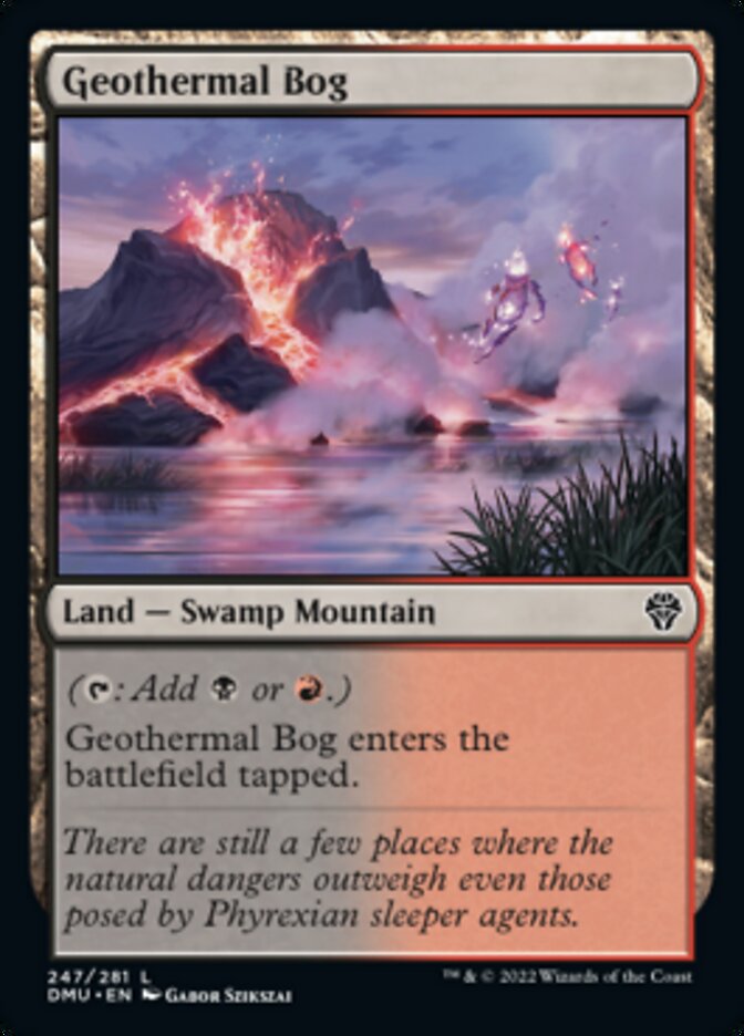 Geothermal Bog [Dominaria United] | Good Games Cannington
