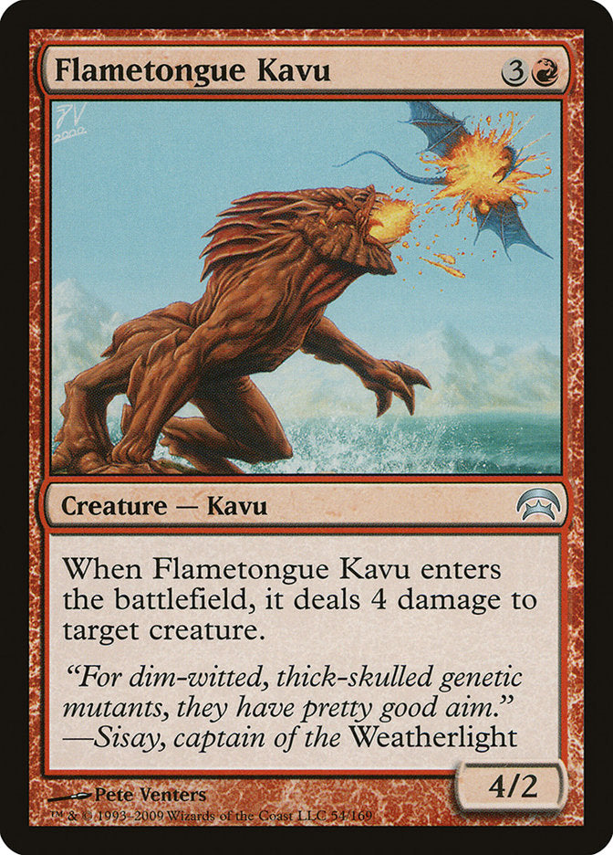 Flametongue Kavu [Planechase] | Good Games Cannington