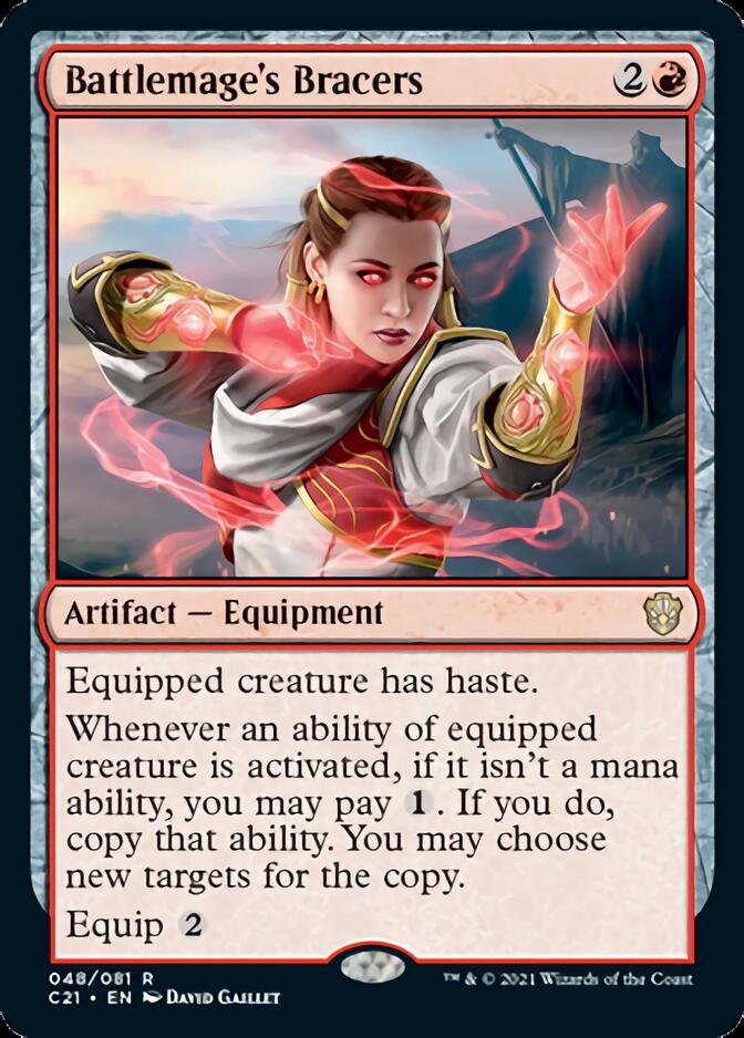 Battlemage's Bracers [Commander 2021] | Good Games Cannington