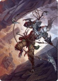 Akiri, Fearless Voyager Art Card [Zendikar Rising Art Series] | Good Games Cannington
