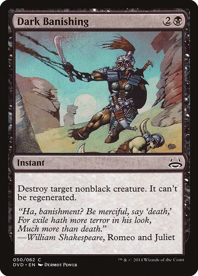 Dark Banishing (Divine vs. Demonic) [Duel Decks Anthology] | Good Games Cannington