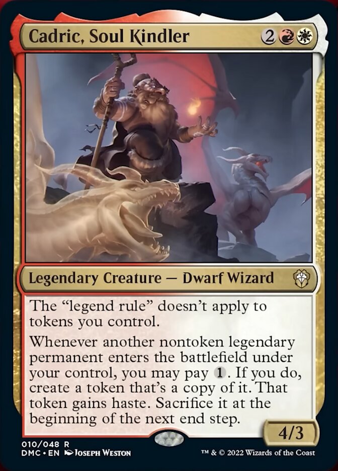 Cadric, Soul Kindler [Dominaria United Commander] | Good Games Cannington