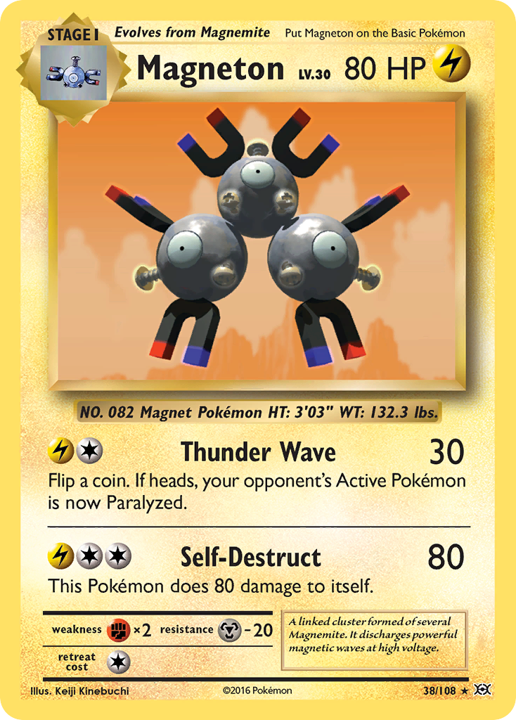 Magneton (38/108) [XY: Evolutions] | Good Games Cannington