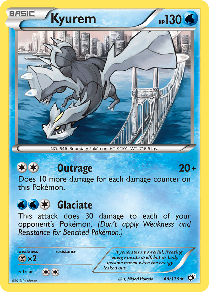 Kyurem (43/113) [Black & White: Legendary Treasures] | Good Games Cannington