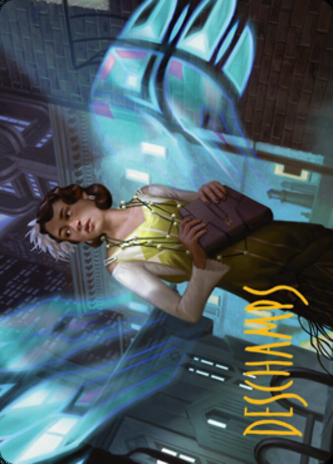 Giada, Font of Hope 1 Art Card (Gold-Stamped Signature) [Streets of New Capenna Art Series] | Good Games Cannington