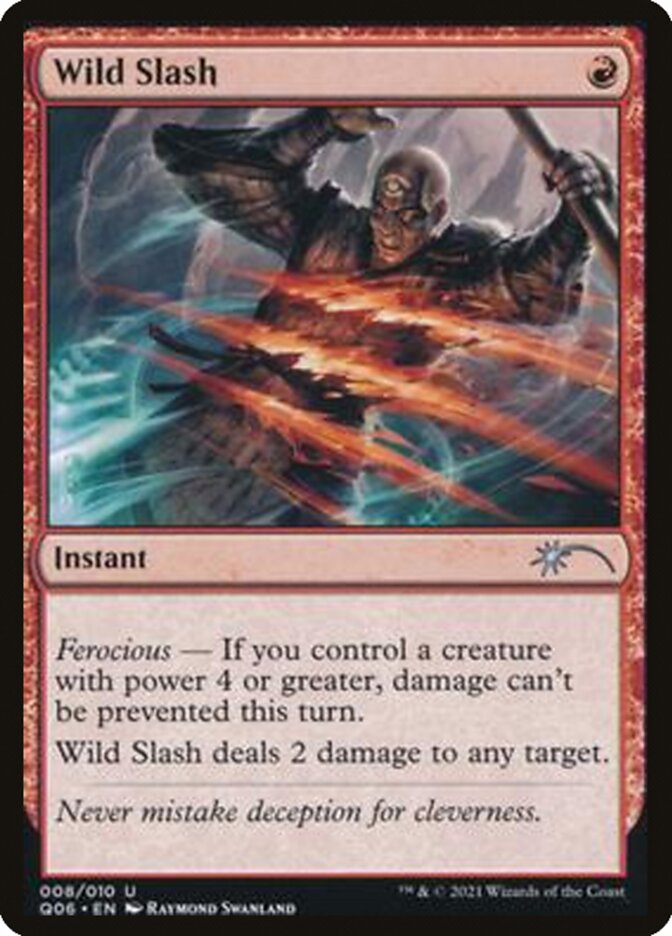 Wild Slash [Pioneer Challenger Decks 2021] | Good Games Cannington