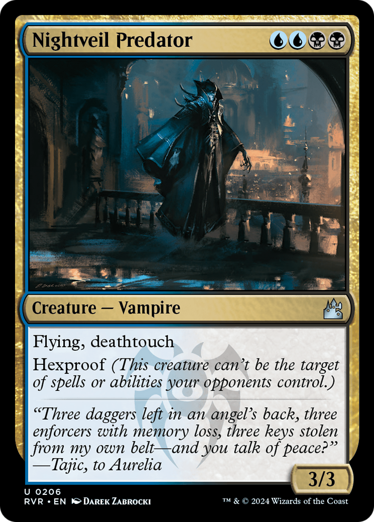 Nightveil Predator [Ravnica Remastered] | Good Games Cannington