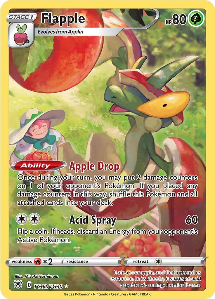 Flapple (TG02/TG30) [Sword & Shield: Astral Radiance] | Good Games Cannington