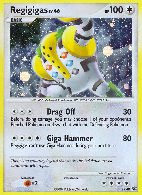 Regigigas (DP40) [Diamond & Pearl: Black Star Promos] | Good Games Cannington
