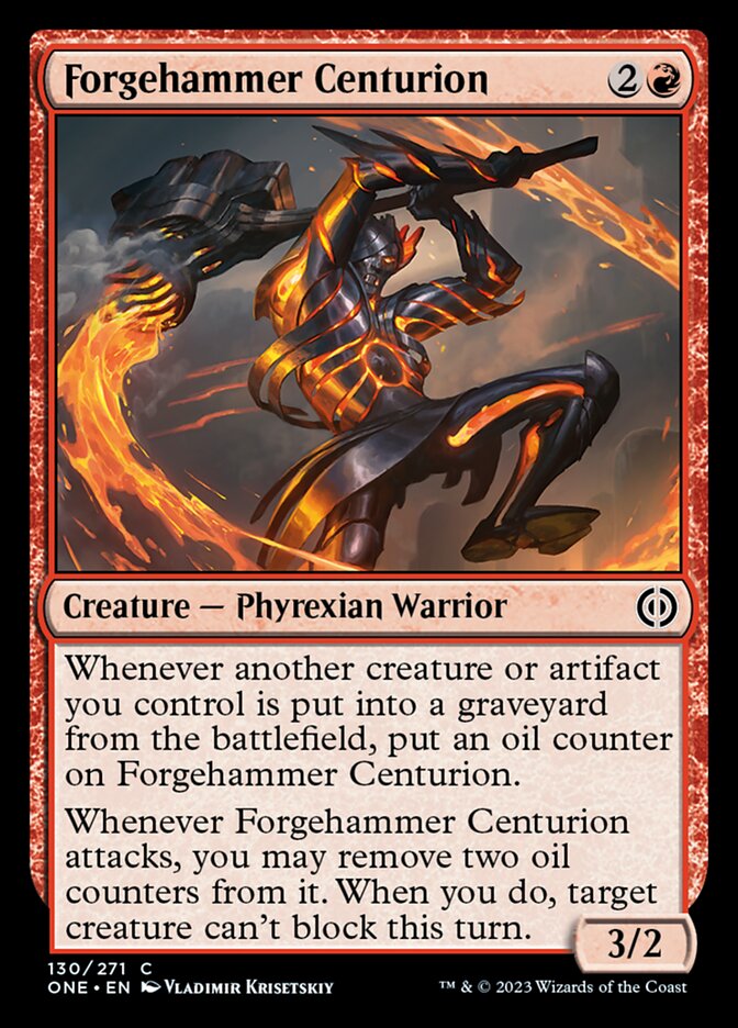 Forgehammer Centurion [Phyrexia: All Will Be One] | Good Games Cannington
